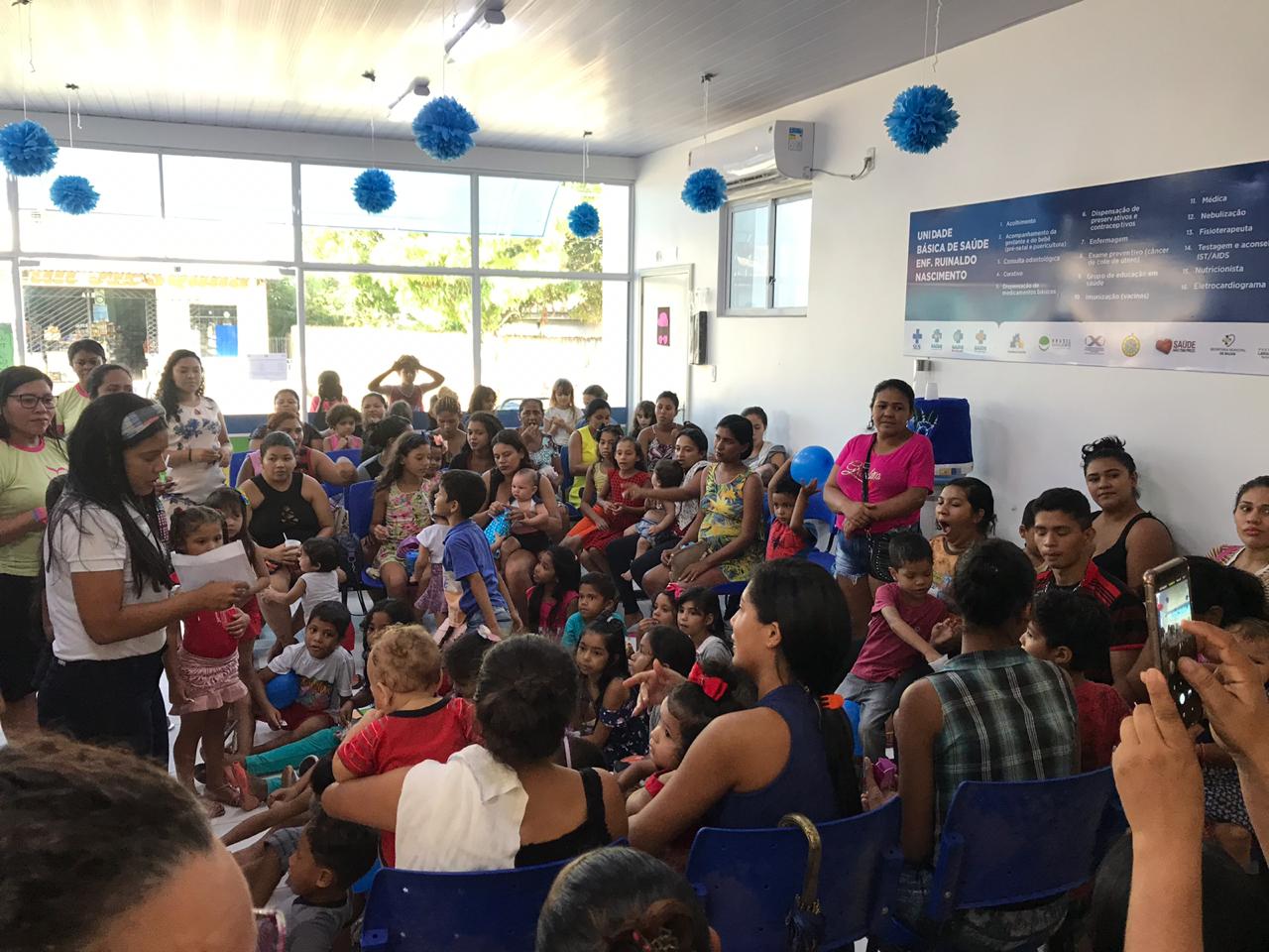 Unidades de Saúde promovem ações na semana do bebê